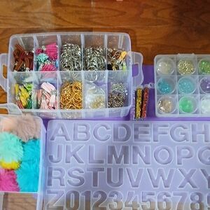 Colorful Craft Organizer Set
